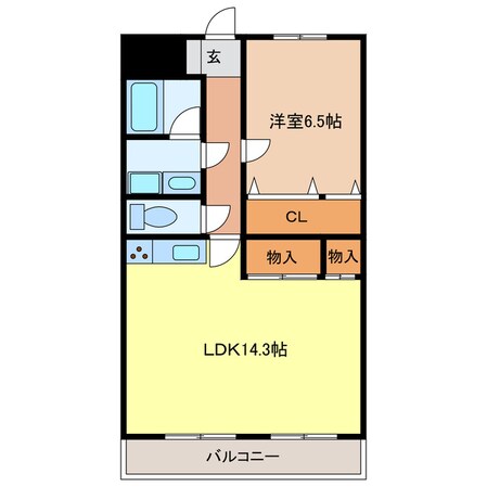 西掛川駅 徒歩10分 1階の物件間取画像